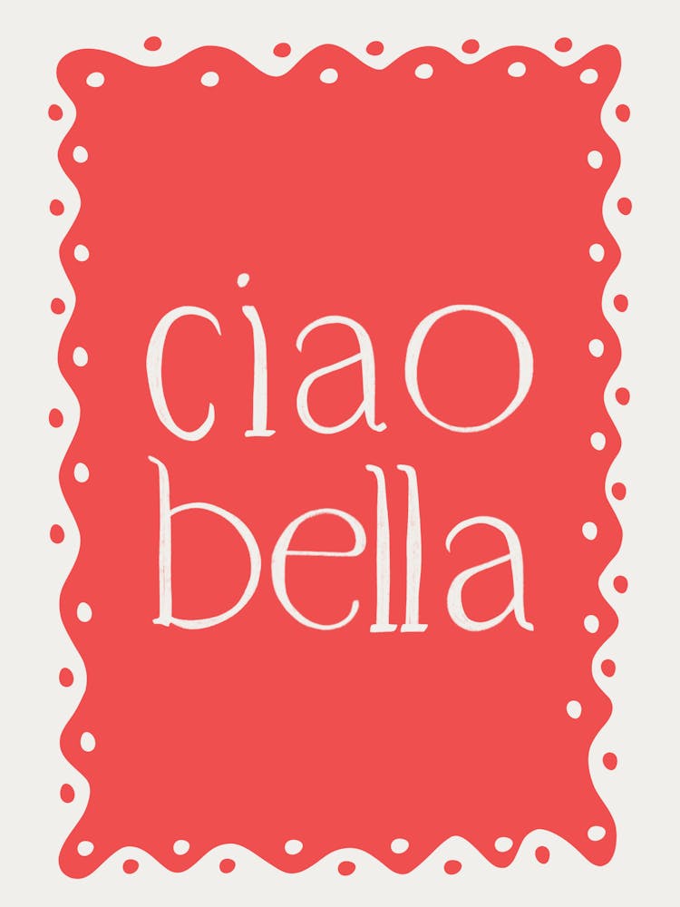 Ciao Bella red