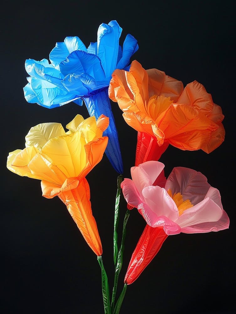 Bright Inflatable Flowers Carnations 6