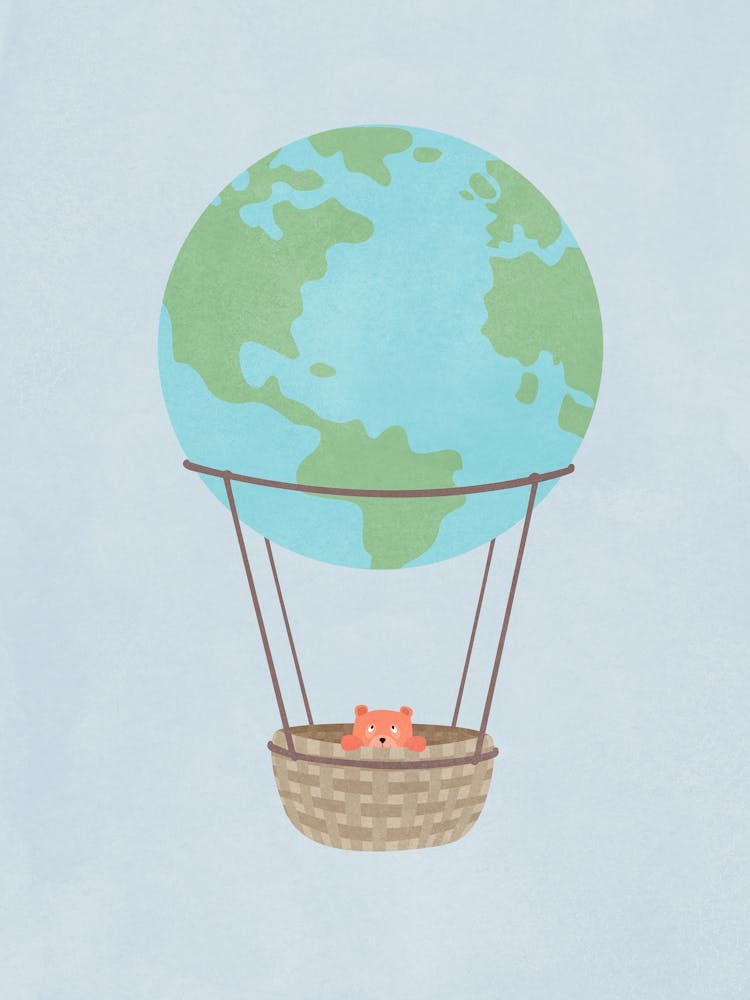 Balloon Planet Blue