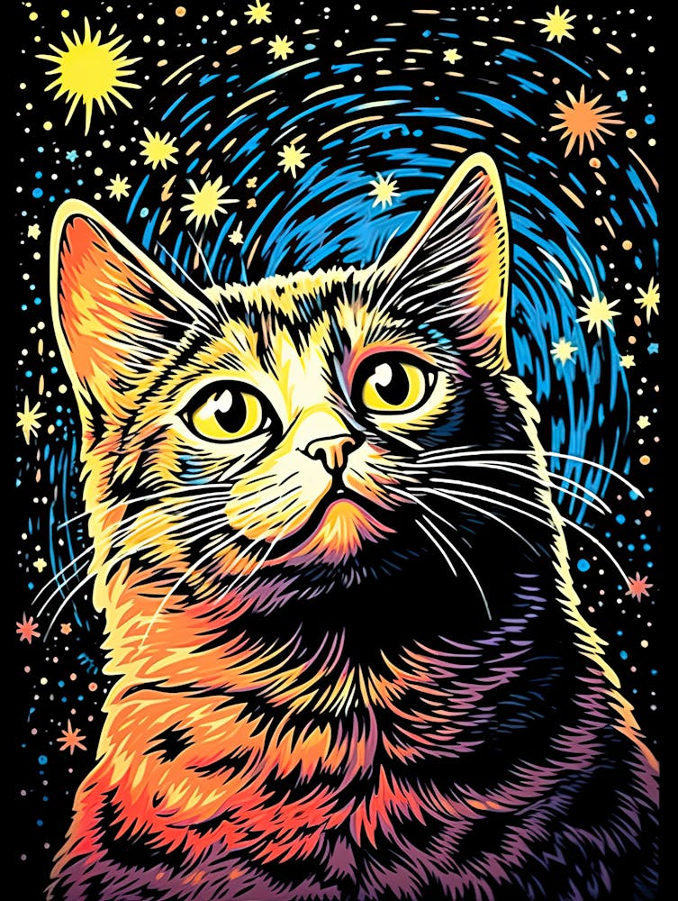 Stellar Pawradigm, Psychedelic Cats series