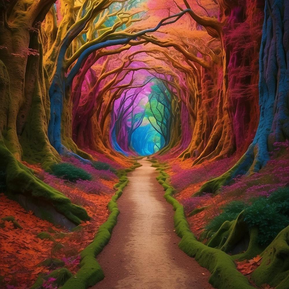 Colorful Forest
