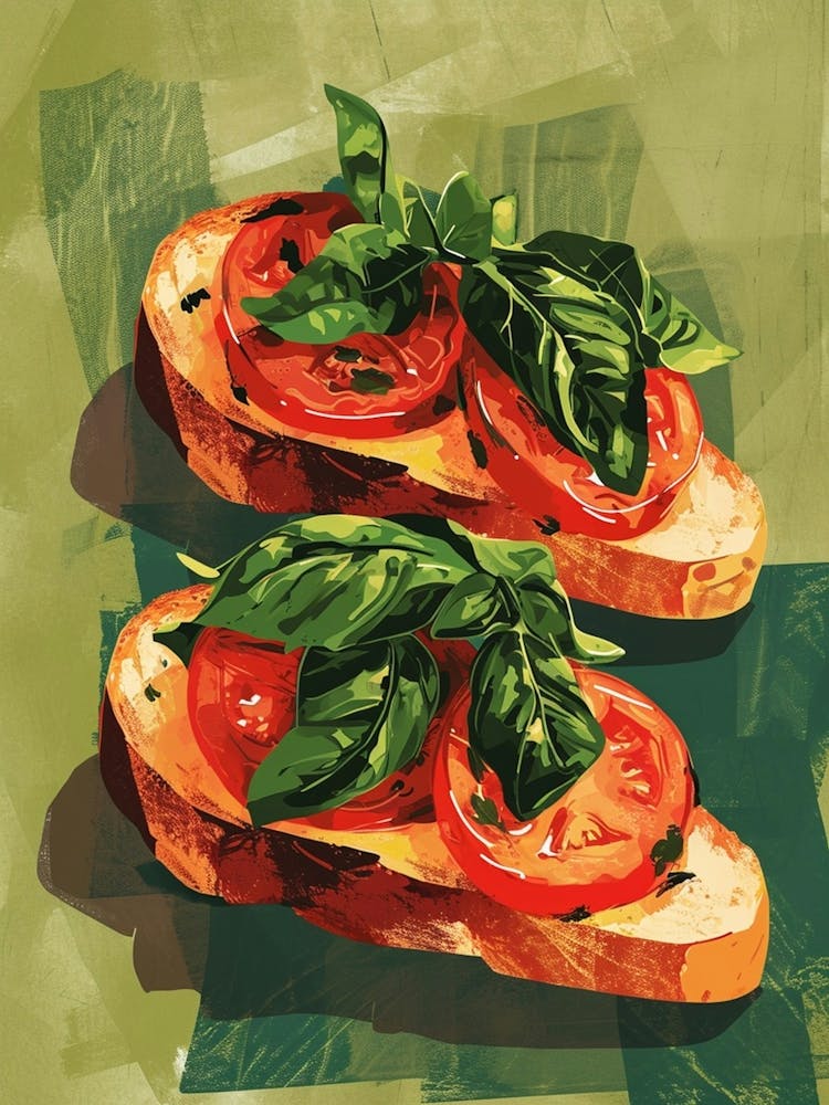 Art Deco Inspired Bruscetta 2