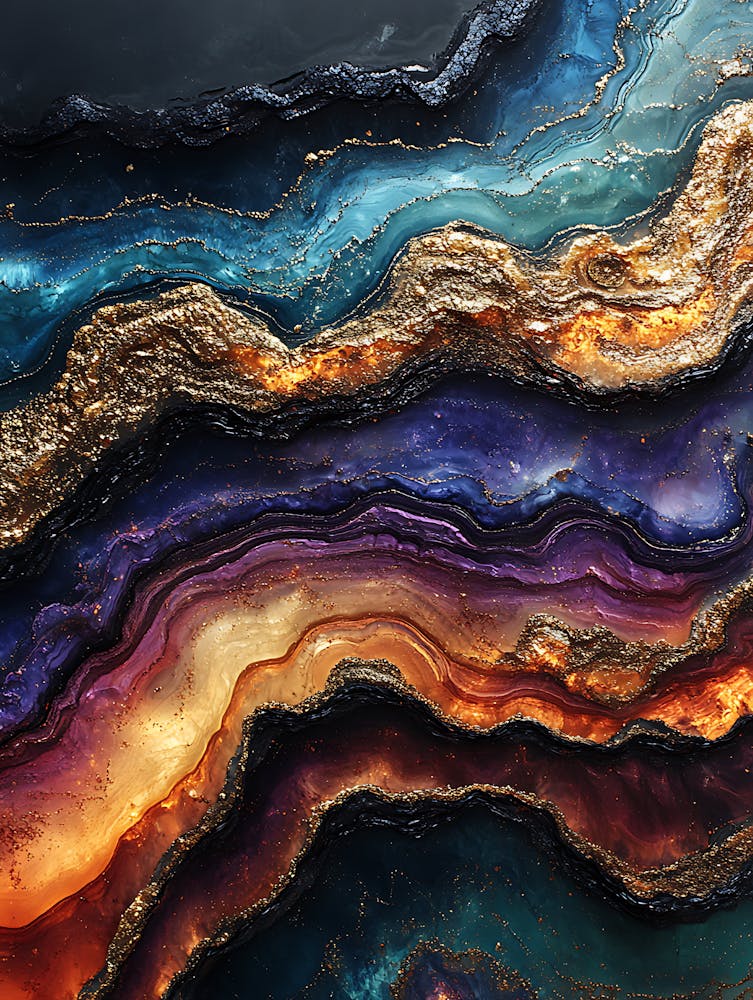 Stunning Whimsical Marble 10
