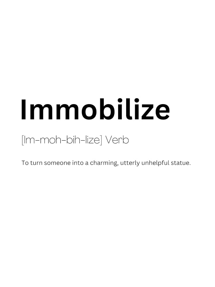 Immobilize Definition Meaning 1