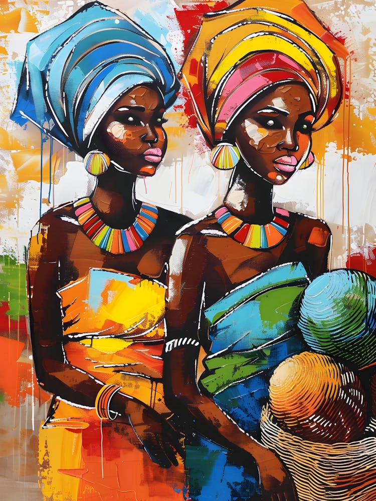 Two African Women 1