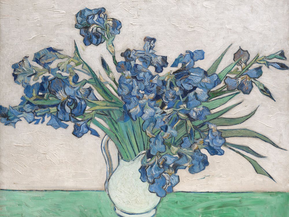 Irises, By Vincent Van Gogh, 1890, Dutch Post Impressionist, Oil On Canvas