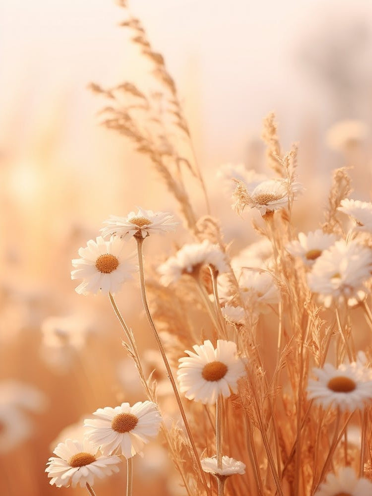 Boho Dried Flowers Oxeye Daisy 3