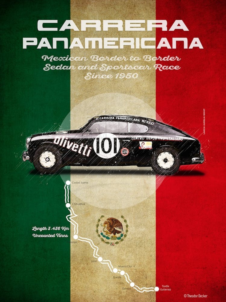 Carrera Panamericana Aurelia B20 GT Vintage