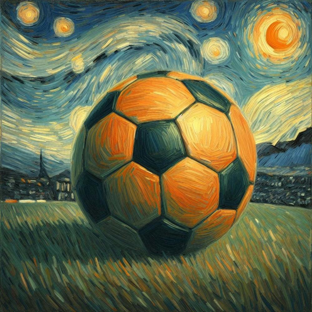 Soccer - Starry Night