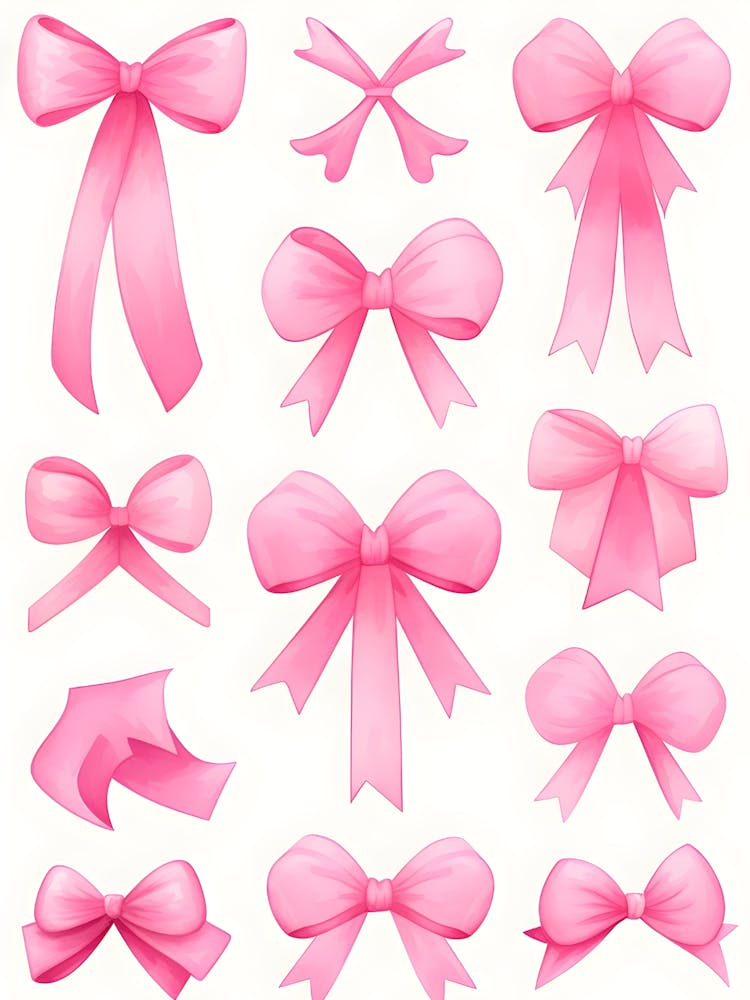Pink Bows 1