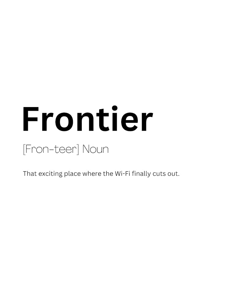 Frontier Definition Meaning