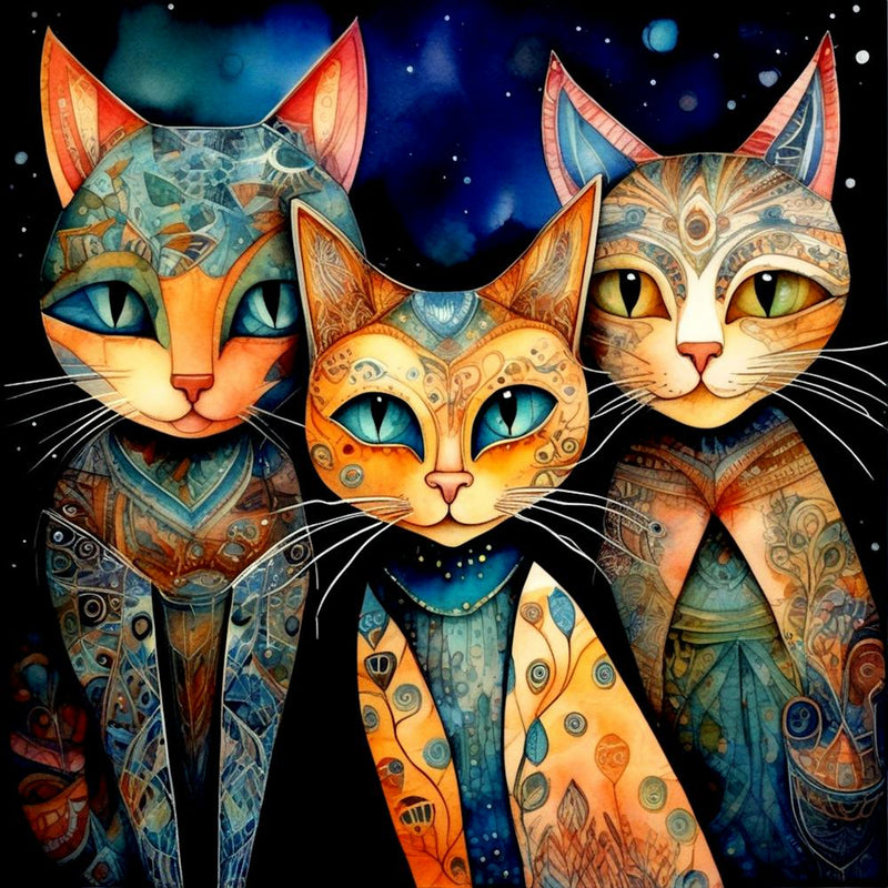 Whimsical Cat 1