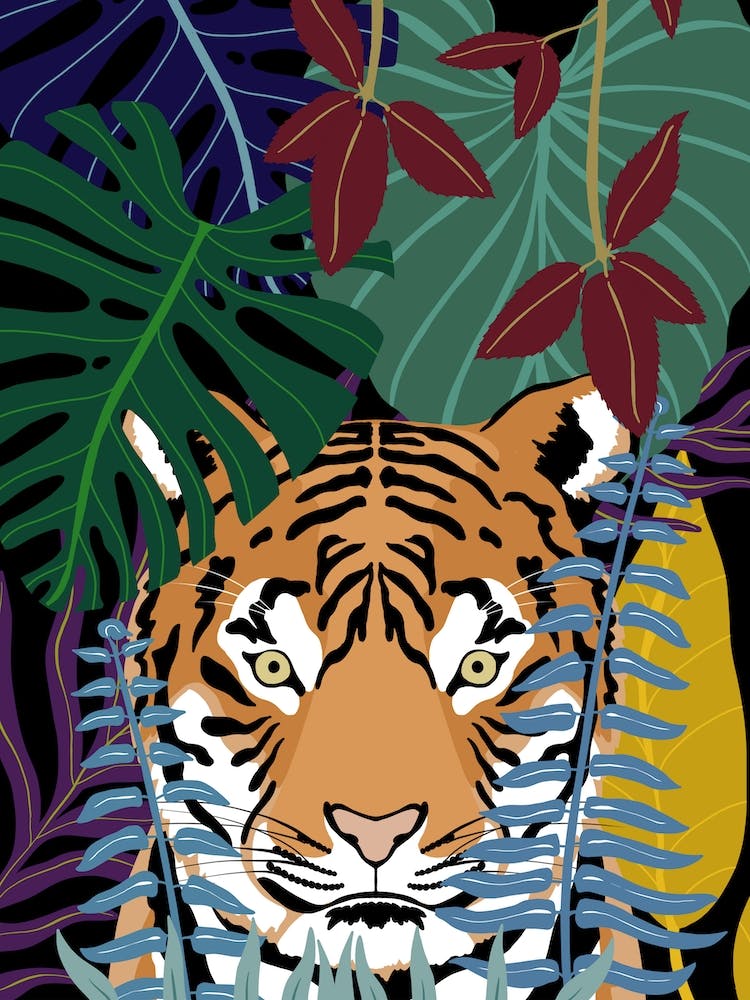 Hiding Tiger