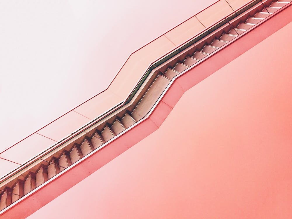 Pink Stairs
