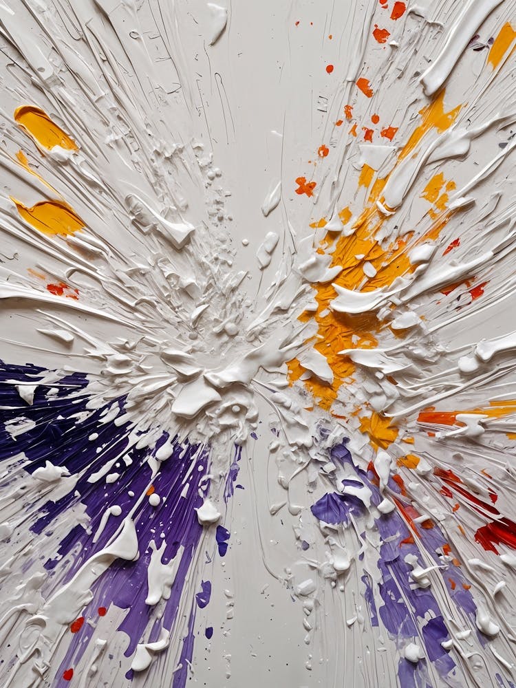 Abstract Paint Splatter no1