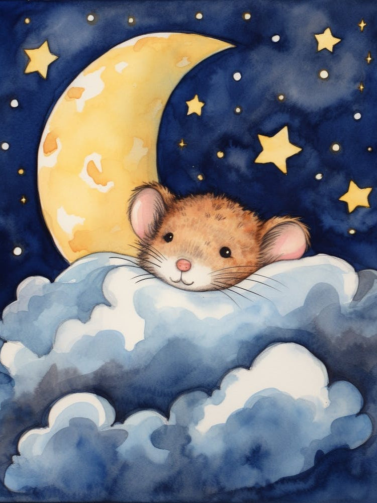 Baby Mouse 1 Sleeping In The Clouds