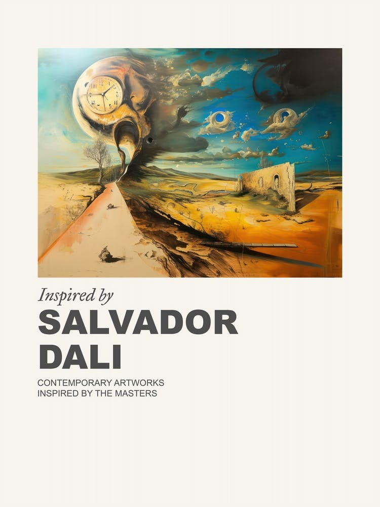 Museum Poster Inspired By Salvador Dali 2