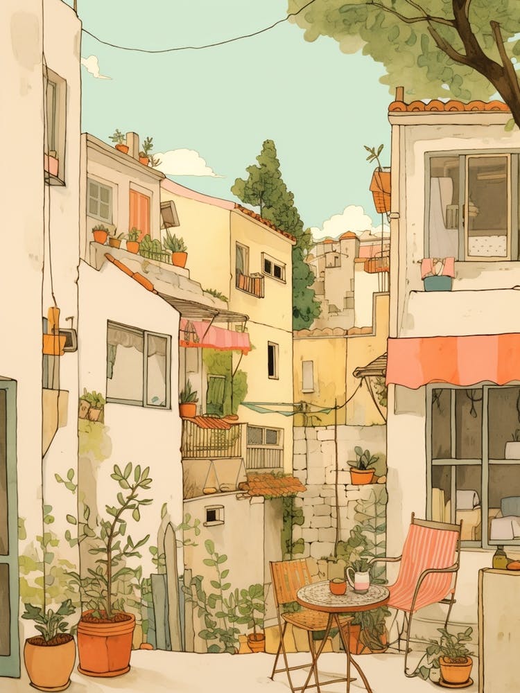 Nicosia Cyprus 4 Illustration