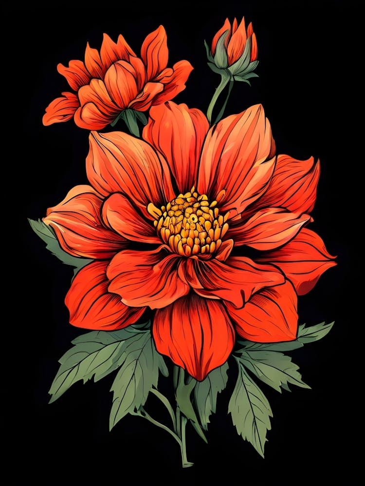 Dahlia Flower 9