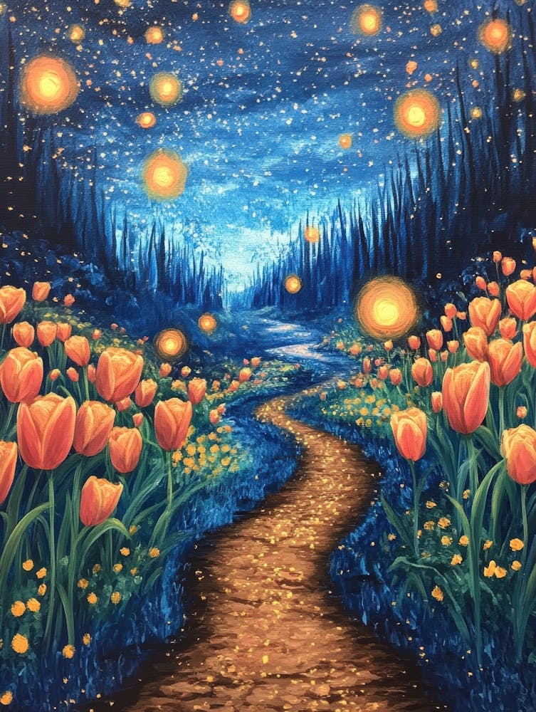 Starry Night Path 3