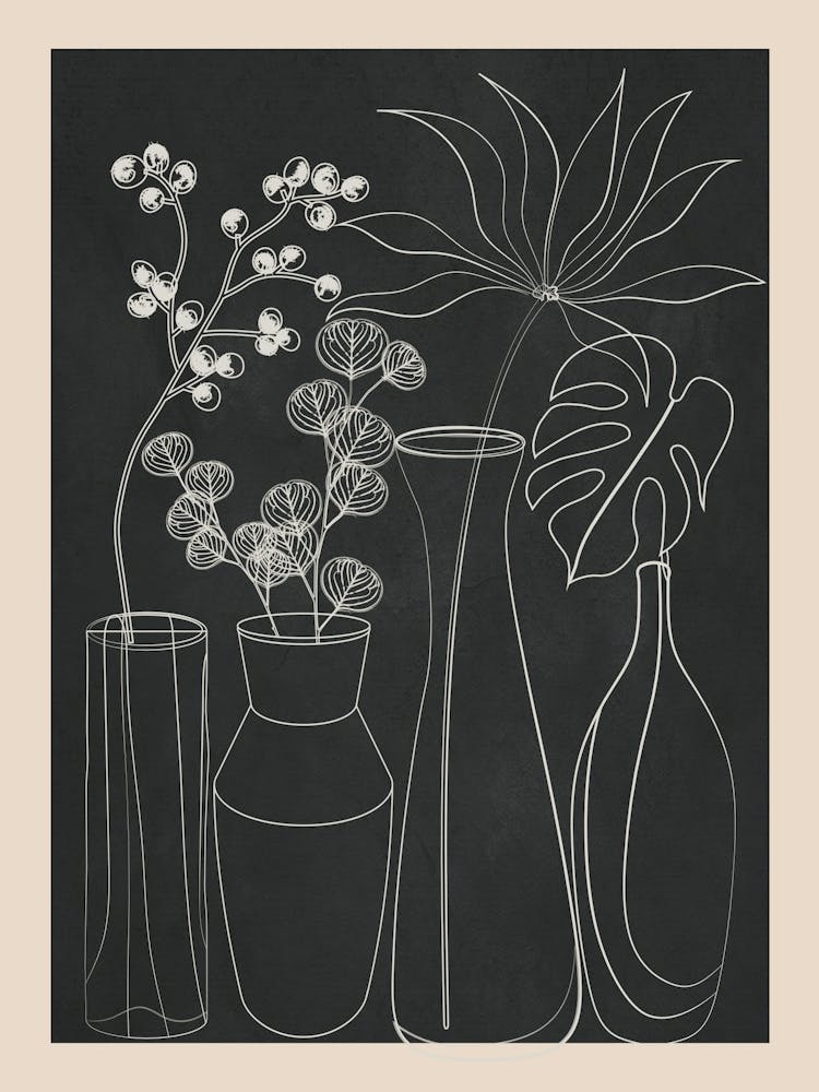 Modern Minimalist Abstract Vases 2