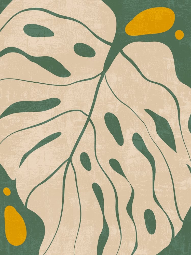 Monstera Leaf 3