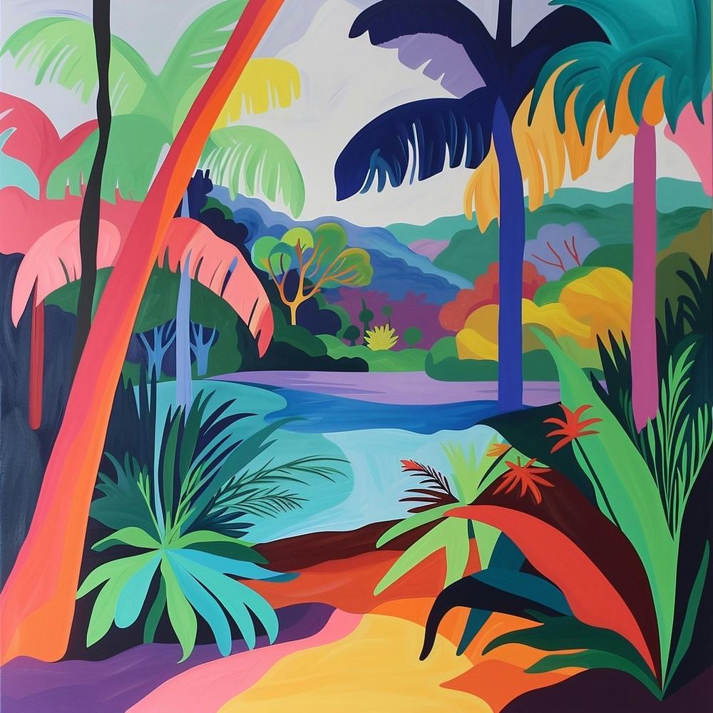 Abstract Travel Collection French Guiana 3