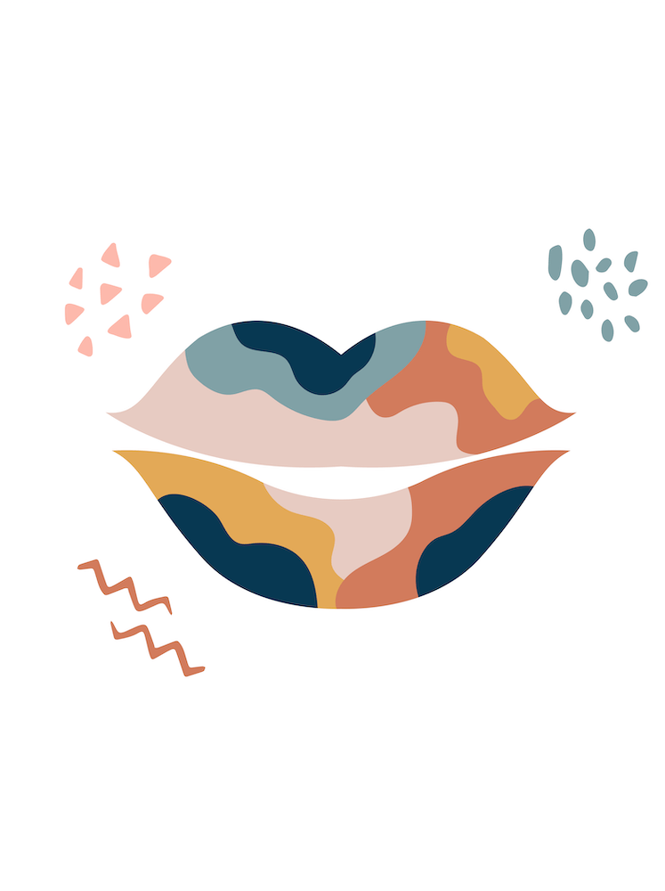 Colorful Lips Love