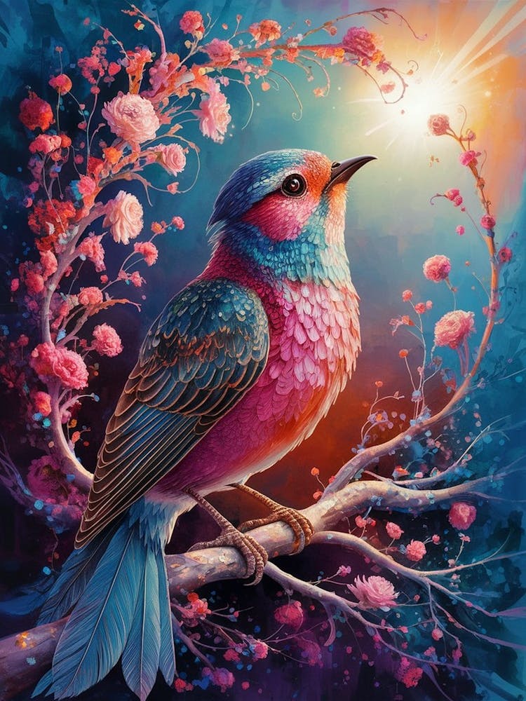 Bird In Bloom