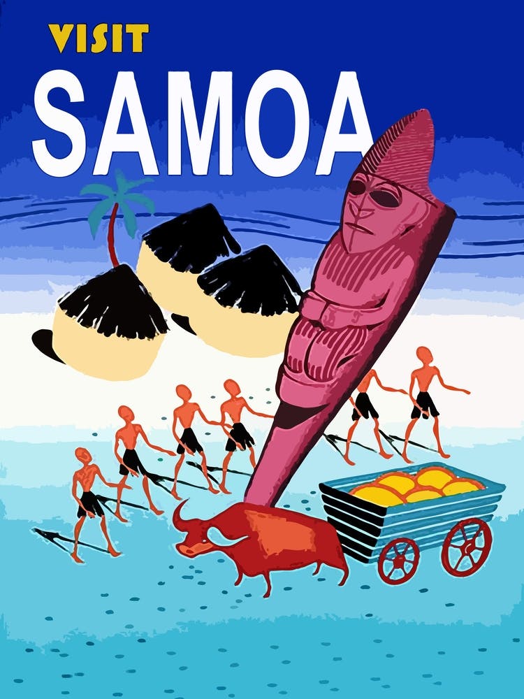 Native Tribe From Samoa