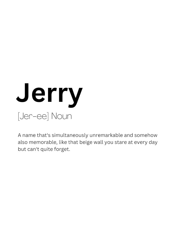 Jerry Definition Meaning