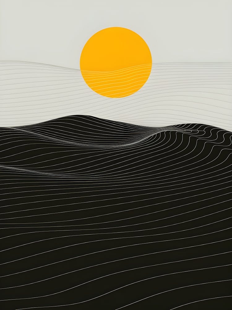 Sunset Canvas Print 1
