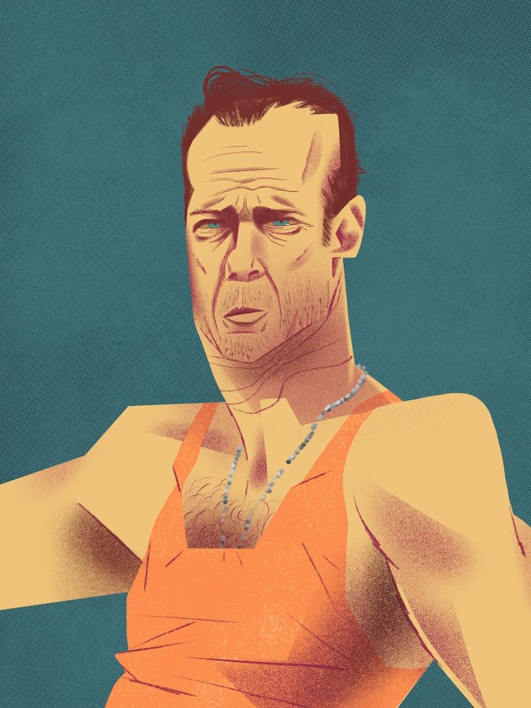 Portrait of Bruce Willis