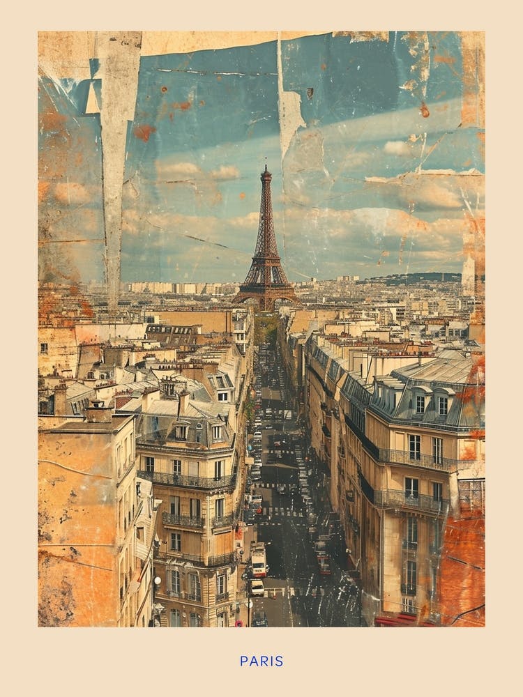 Kitsch Paris Poster 1