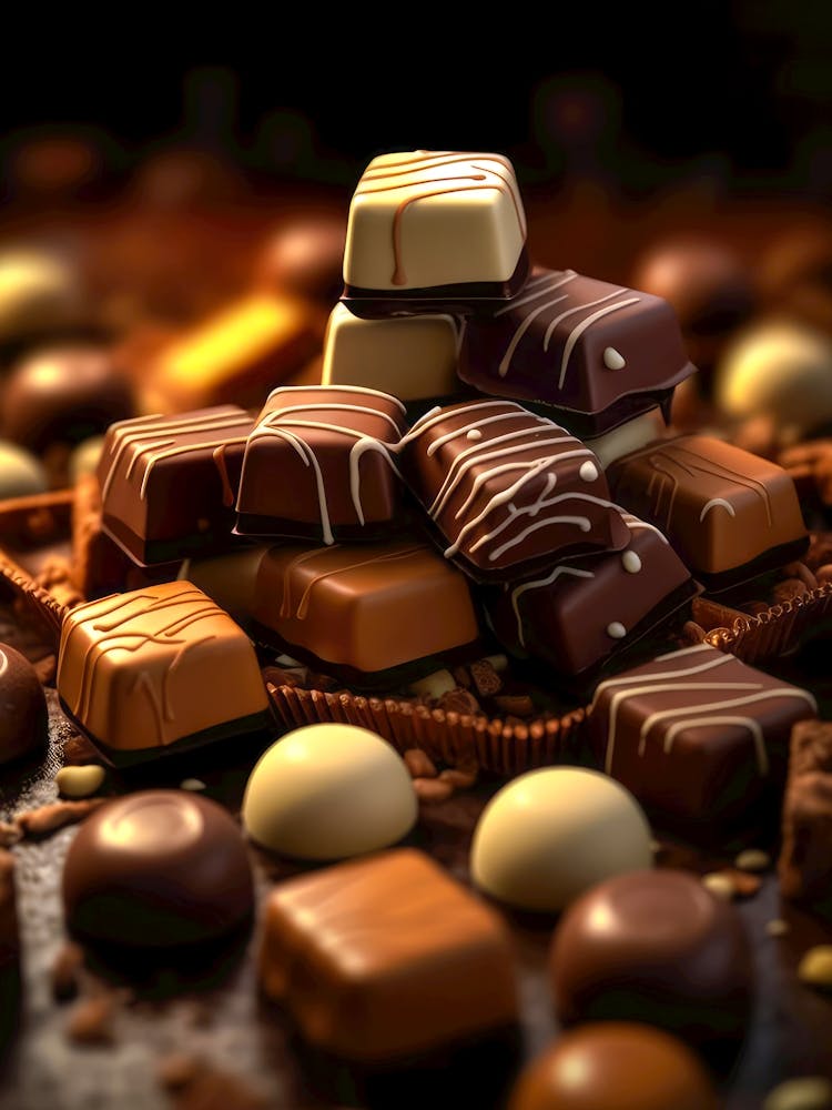 Chocolates sweet food