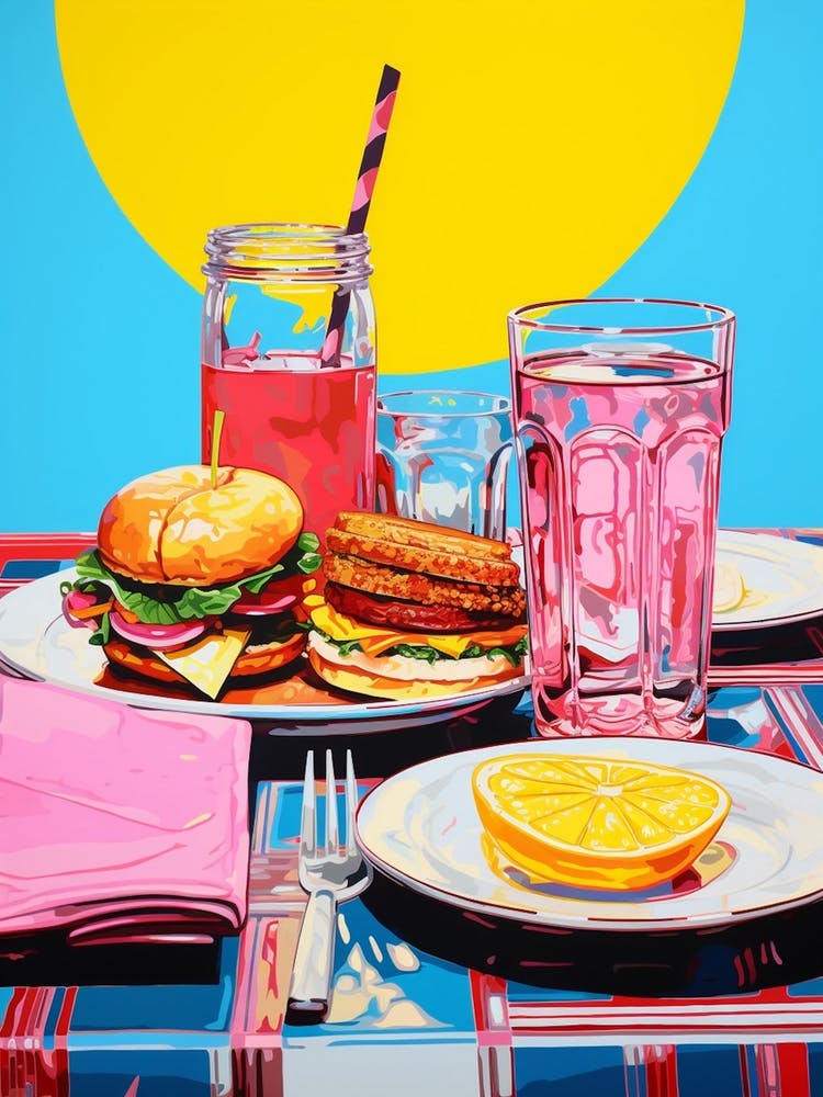 Pop Art American Diner 5