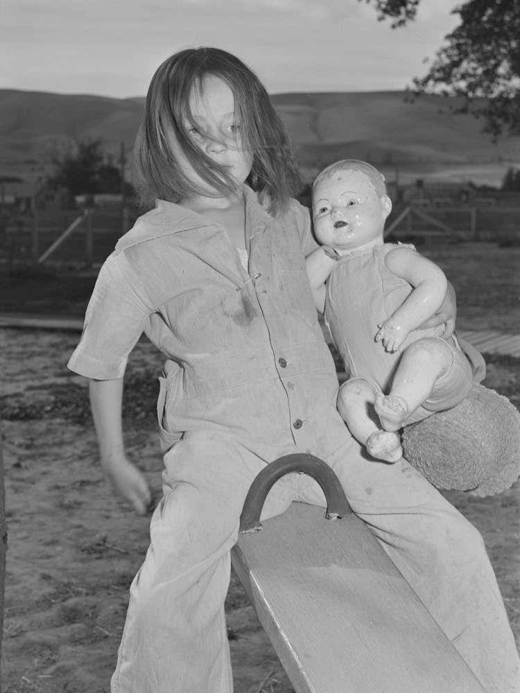 Untitled Photo, Possibly Related To Children Of The Nursery School At The Fsa (Farm Security Administration) Far