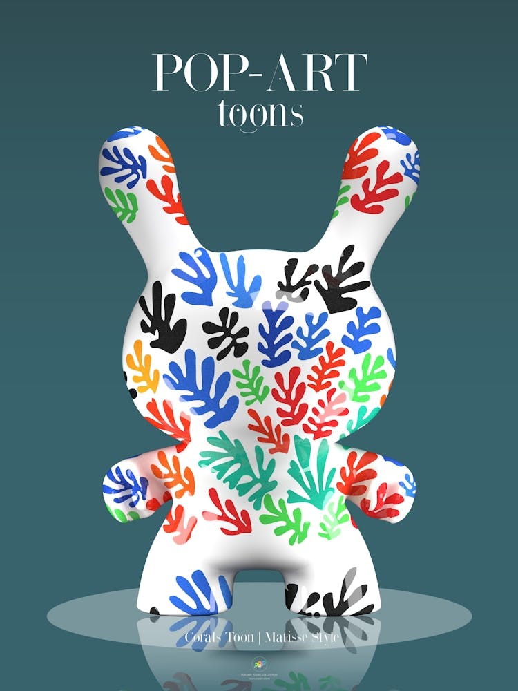 Corals Toon | Matisse Style | | Pop Art World 2025