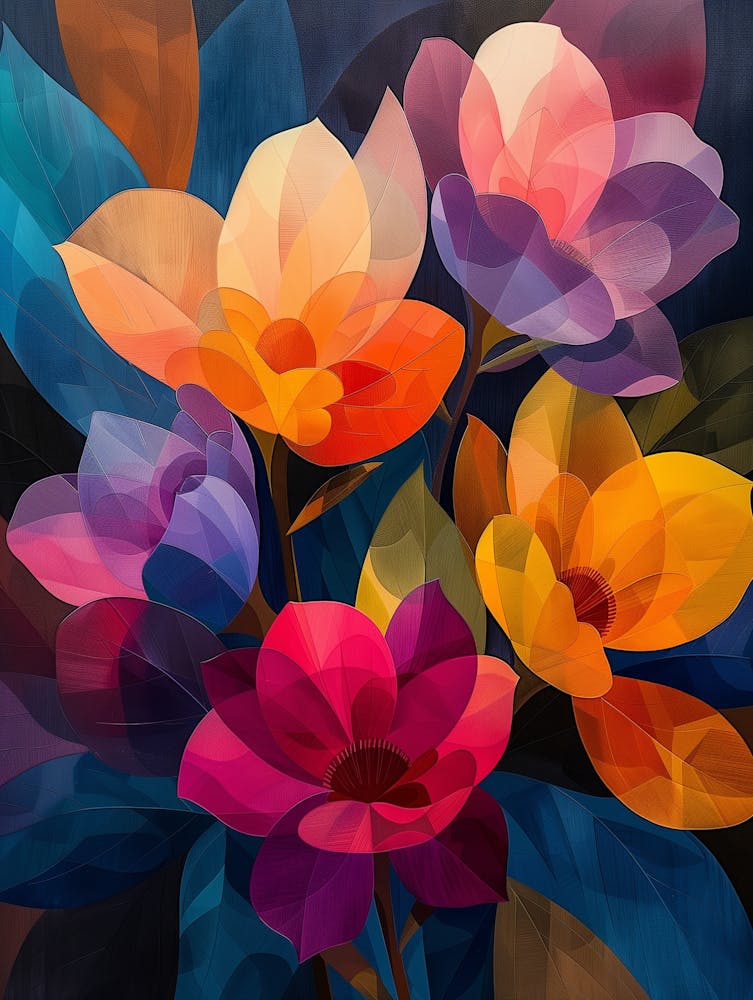 Abstract Flowers 4