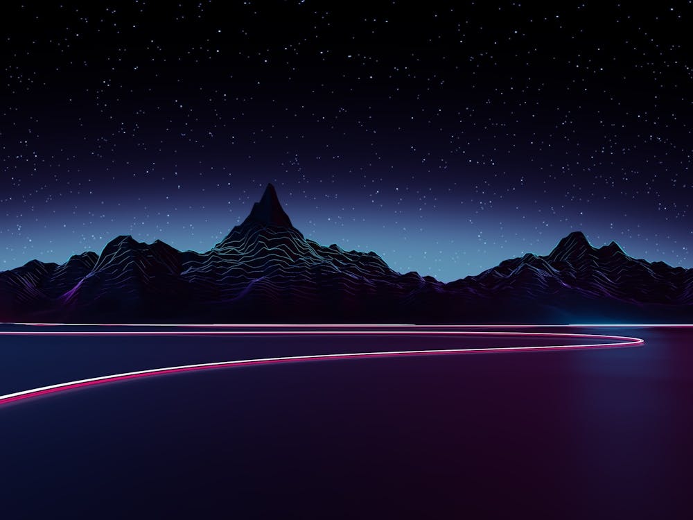 Landscape At Night