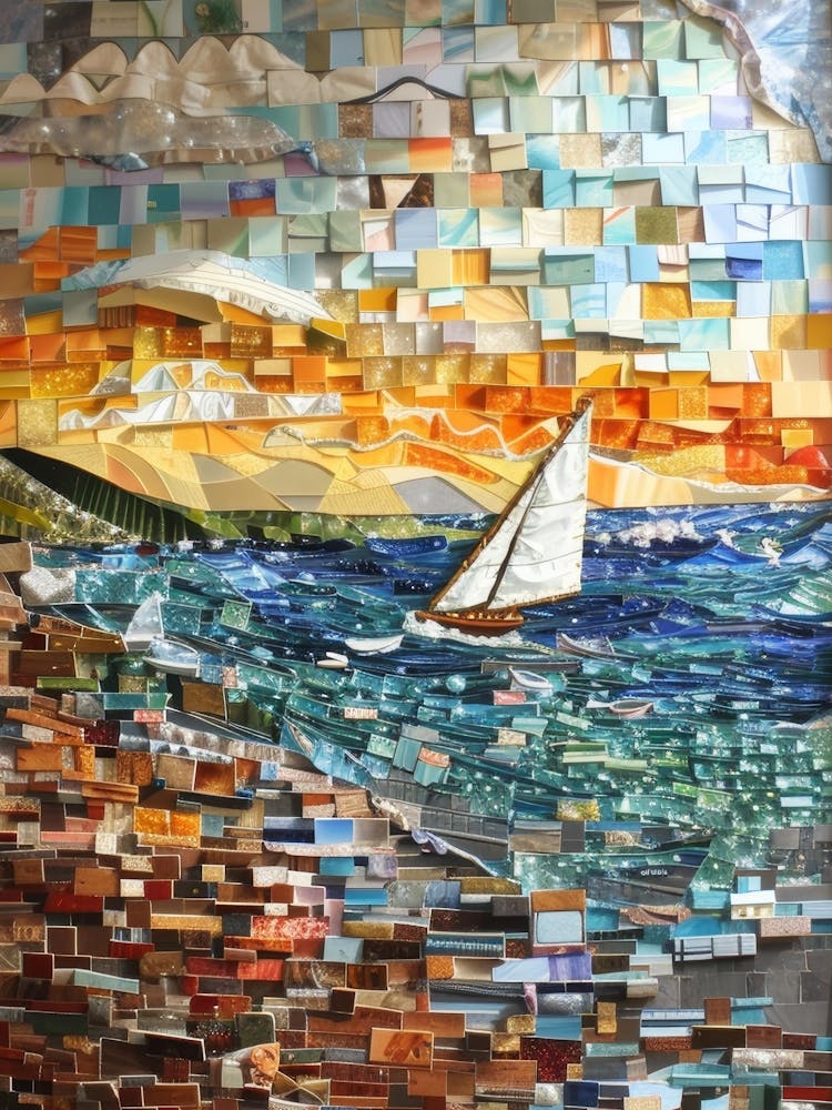 Sailboat At Sunset 28