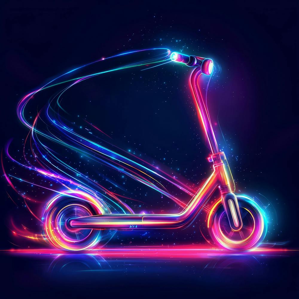 Neon Scooter 4