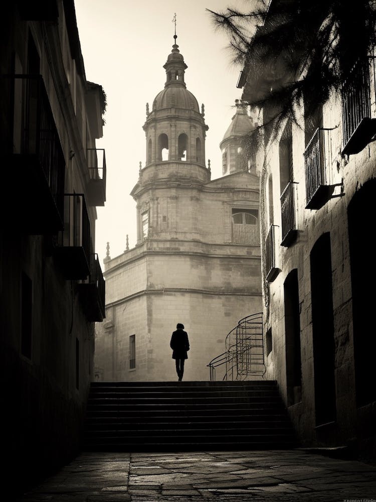 Salamanca, Spain, Black And White Analogue Photography 2