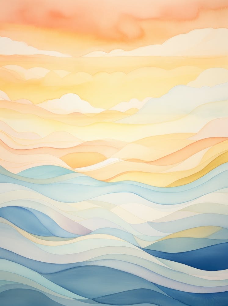 Watercolor Seascape 1