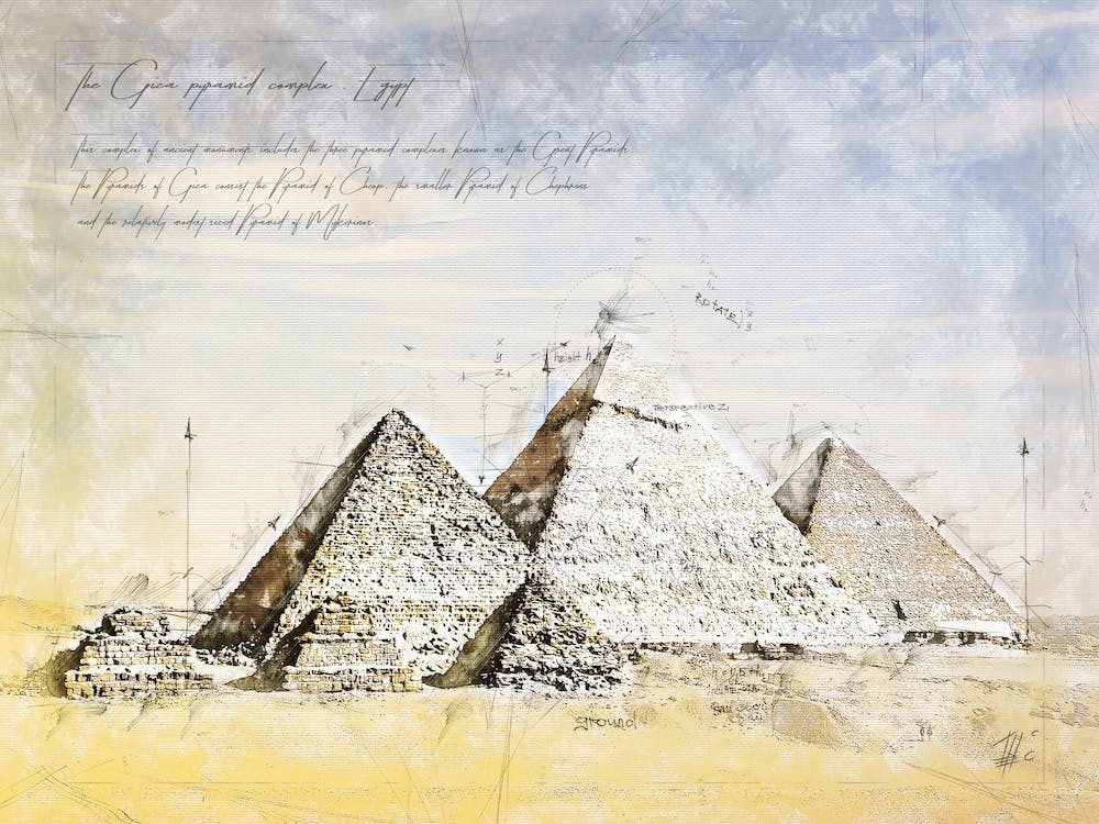 Pyramides Of Giza, Egypt