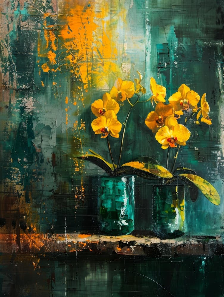 Yellow Orchids 1