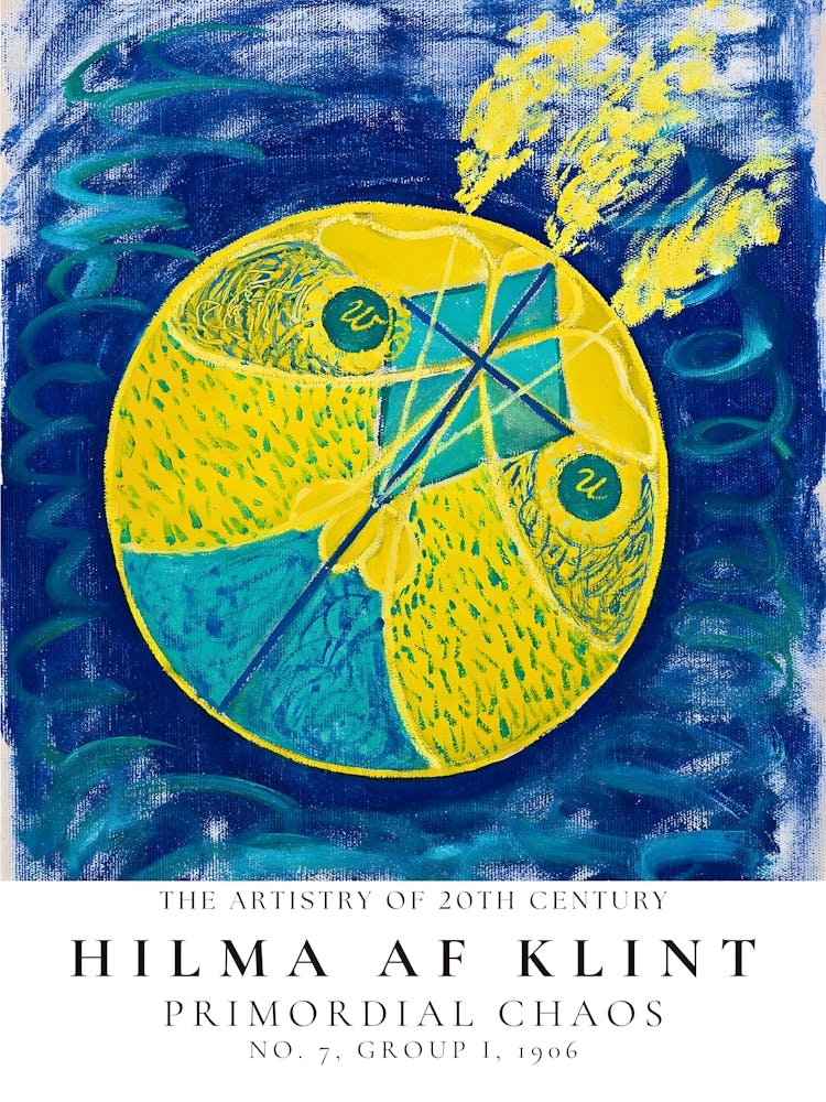 Hilma Af Klint Premonitory Chaos 1