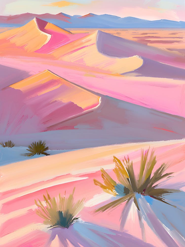 Pink Sand Dunes