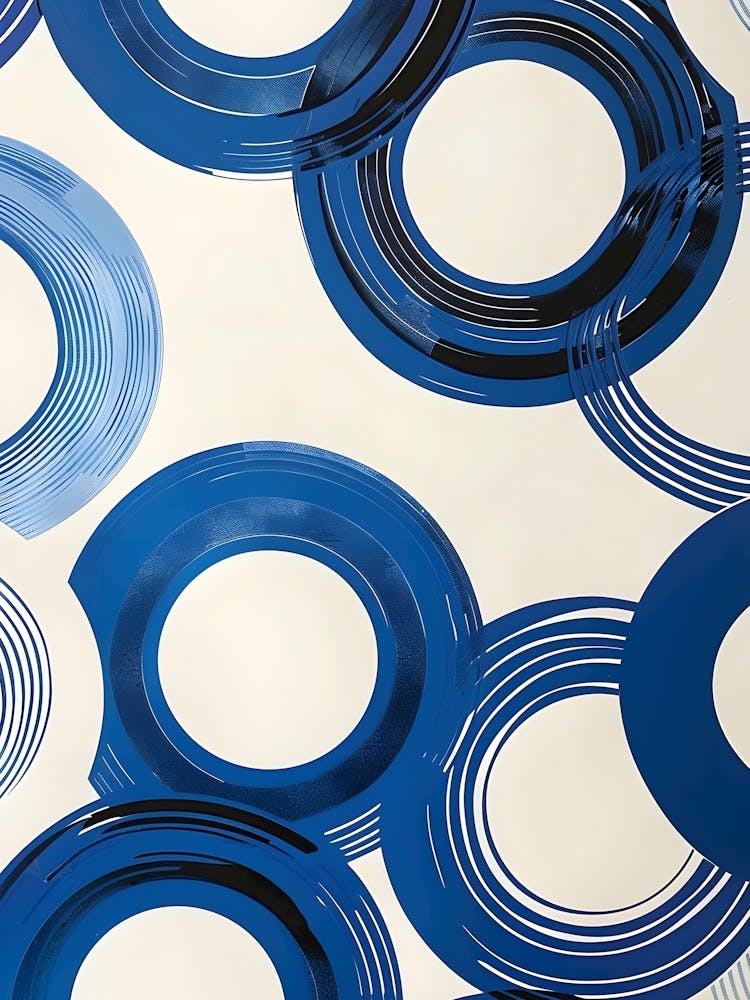 Blue Circles 1