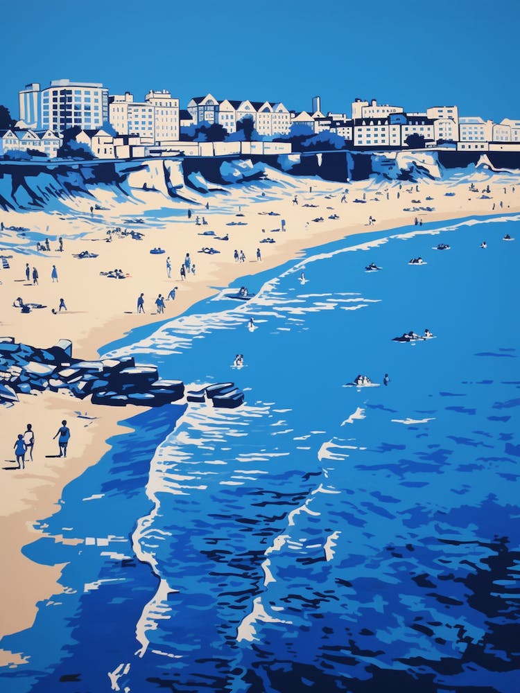 Broadstairs Beach Kent Printmaking 1
